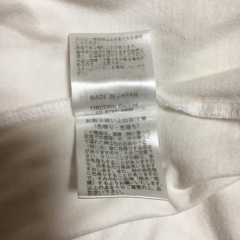 ヨーロ YOLO カットソー 半袖 38 無地 白 / ホワイト /  レディース USED 古着 中古 10005176