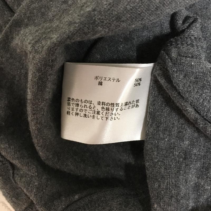 ホワイトジョーラ White Joola カットソー 長袖 38 無地 灰 / グレー /  レディース USED 古着 中古 10005179