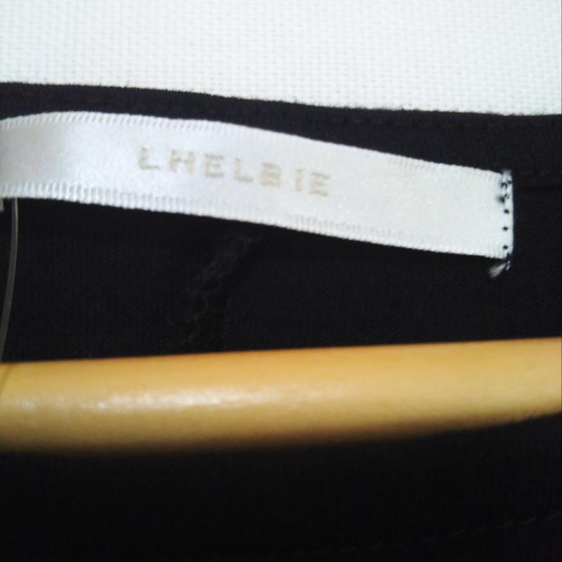 レルビエ LHELBIE カットソー 半袖 FREE 無地 黒 / ブラック /  レディース USED 古着 中古 10005279