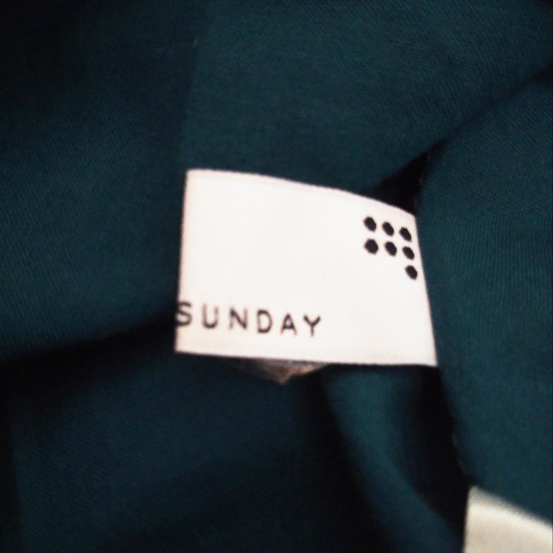 セブンデイズサンデイ SEVENDAYS=SUNDAY シャツ、ブラウス 半袖 M 無地 緑 / グリーン /  レディース USED 古着 中古 10005286