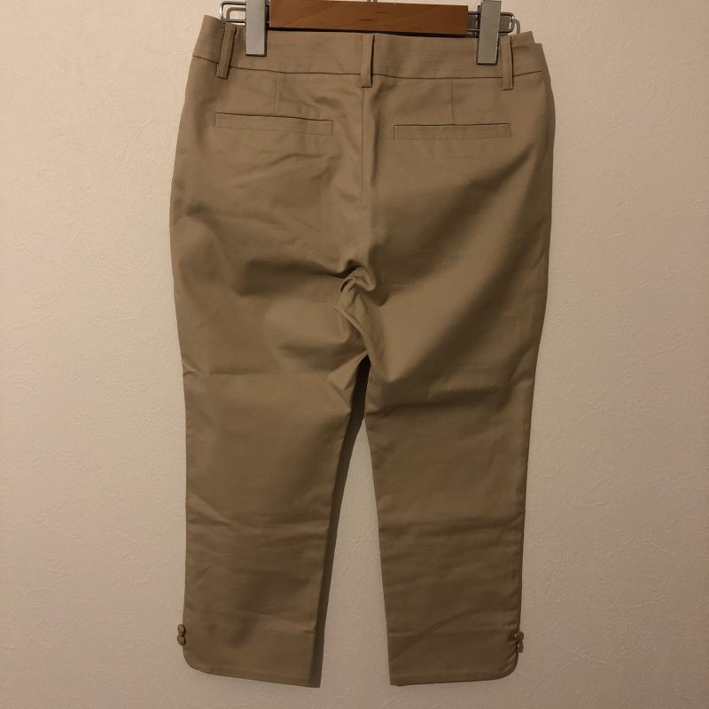 クリアインプレッション CLEAR IMPRESSION パンツ チノパン 裾にボタン 1 無地 ベージュ / ベージュ /  レディース USED 古着 中古 10005509