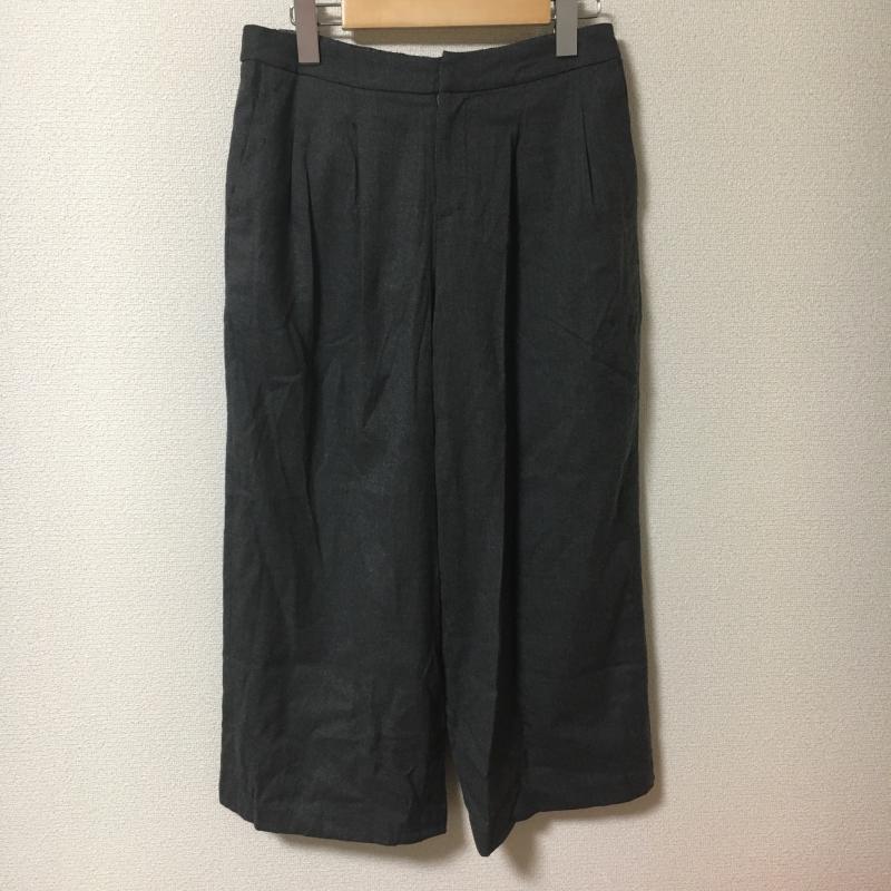 ドリーシーン DOLLY SEAN パンツ スラックス ガウチョパンツ 1 無地 灰 / グレー /  レディース USED 古着 中古 10005609