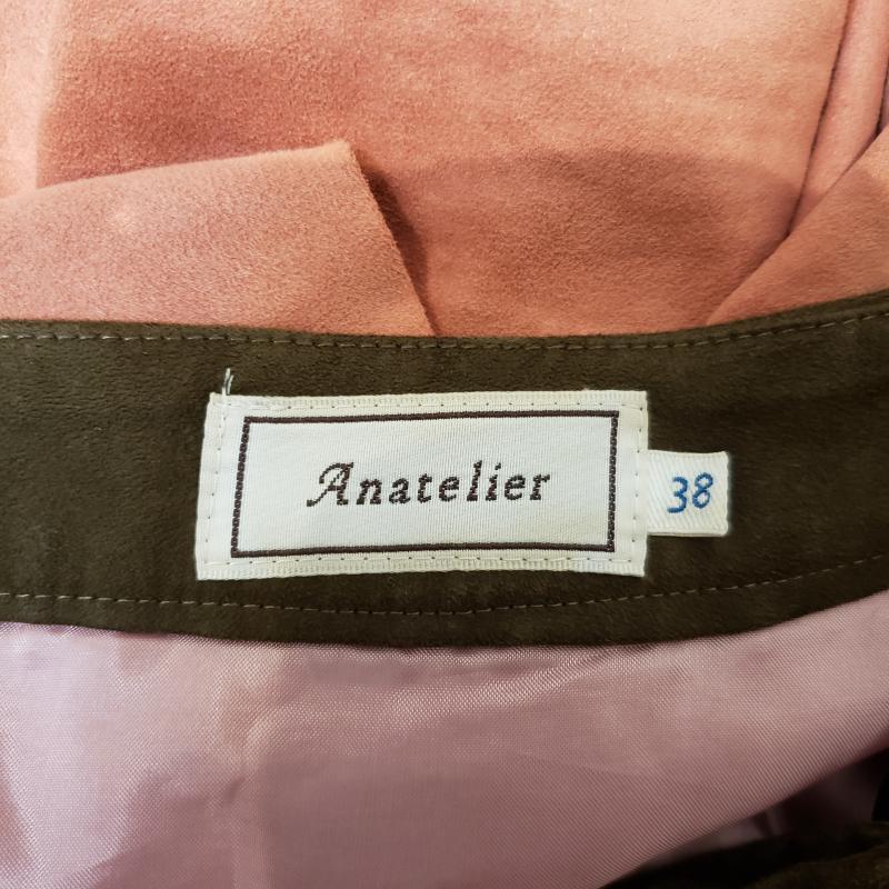アナトリエ anatelier パンツ ショートパンツ 38 無地 橙 / オレンジ /  レディース USED 古着 中古 10005642