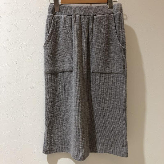 ロージー ROSIEE スカート ひざ丈スカート FREE 無地 灰 / グレー /  レディース USED 古着 中古 10005667