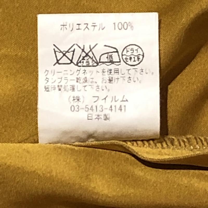 ソブ SOV. スカート ひざ丈スカート 36 無地 ベージュ / ベージュ /  レディース USED 古着 中古 10005668