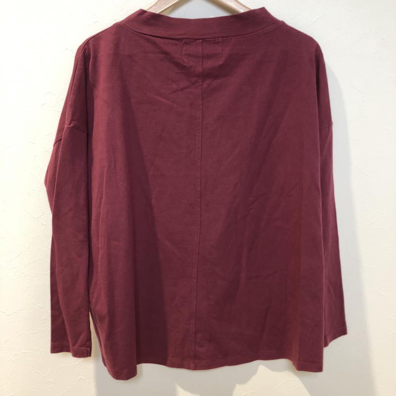 ノーブルブラン NobleBlanc カットソー 長袖 38 無地 紫 / パープル /  レディース USED 古着 中古 10005701