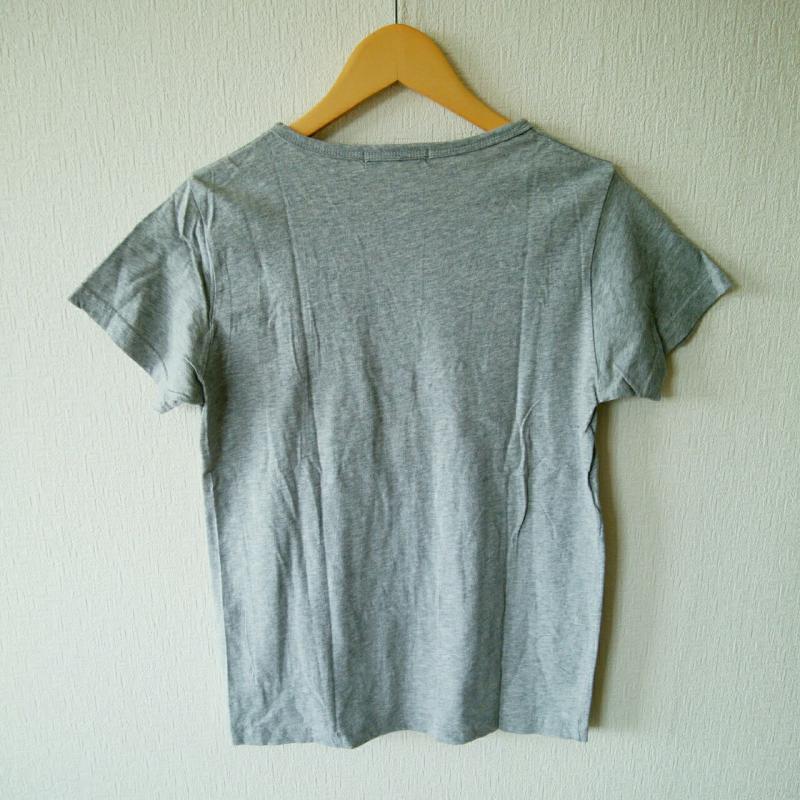 ビームス ハート BEAMS HEART Tシャツ 半袖 FREE 無地 X ロゴ、文字 灰 / グレー / X 桃 / ピンク /  レディース USED 古着 中古 10005816