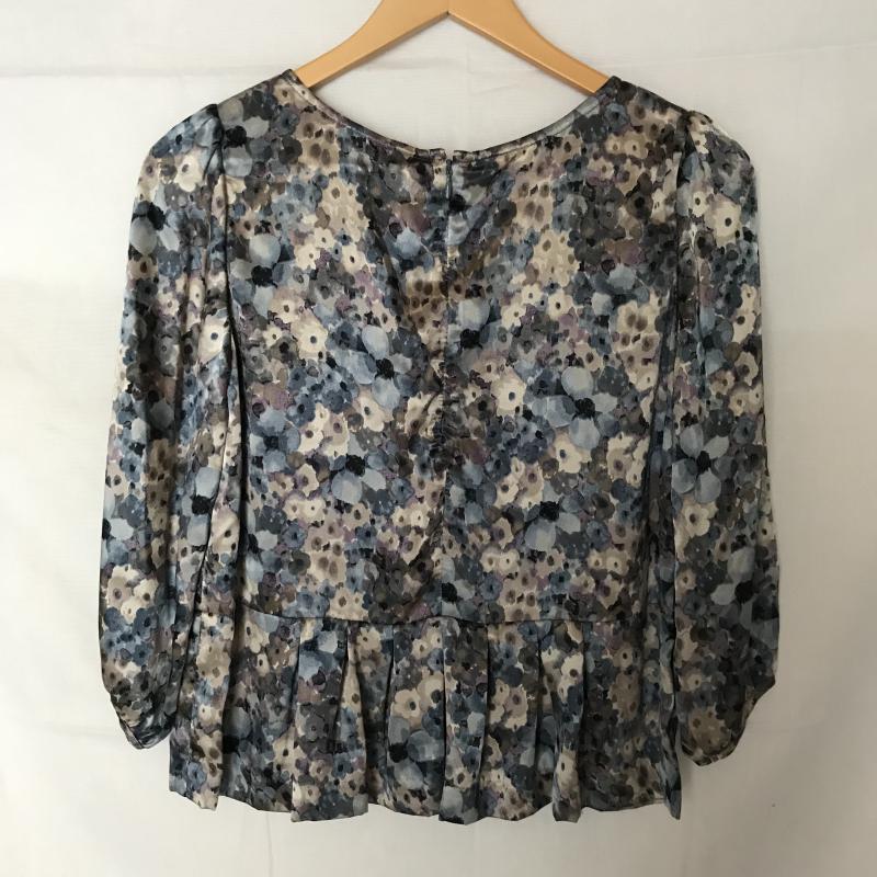 ルール RULe トップス トップス S 花柄 青 / ブルー / X ベージュ / ベージュ / X 紫 / パープル /  レディース USED 古着 中古 10005832