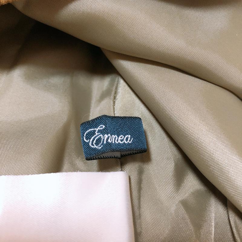 エンネア Ennea スカート ひざ丈スカート 40 無地 緑 / グリーン /  レディース USED 古着 中古 10005895