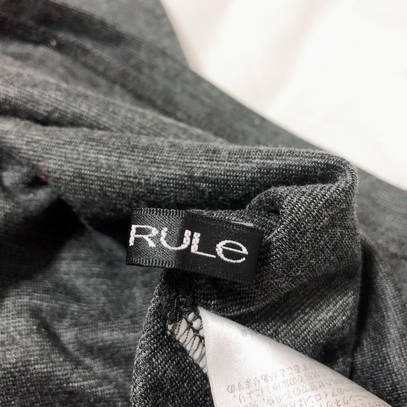 ルール RULe ワンピース ひざ丈スカート S 無地 X  灰 / グレー /  レディース USED 古着 中古 10005896