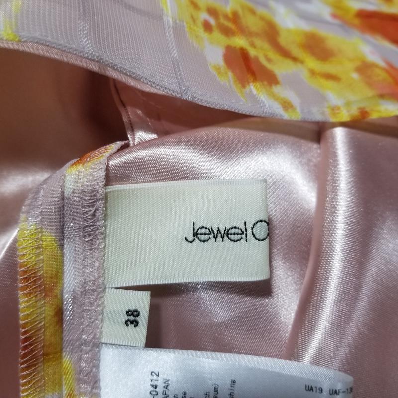 ジュエルチェンジズ Jewel Changes パンツ キュロット 38  白 / ホワイト / X 赤 / レッド / X 橙 / オレンジ / X 黄 / イエロー / X 桃 / ピンク /  レディース USED 古着 中古 10005991