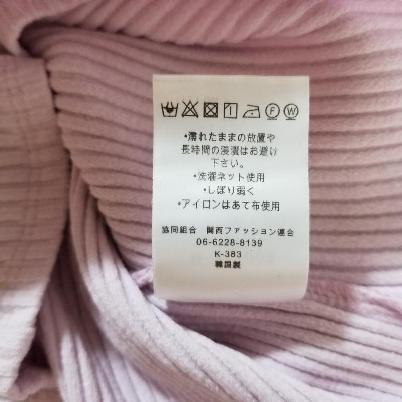 ドナマリー DONA MARIE カットソー 長袖 38 無地 桃 / ピンク /  レディース USED 古着 中古 10005996