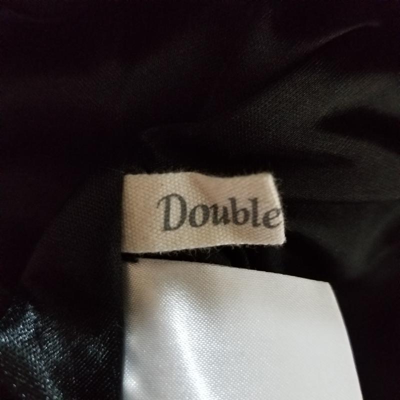 ダブルダージル DOUBLEDAZZLE パンツ スラックス イージーパンツ M ストライプ 黒 / ブラック / X 白 / ホワイト /  レディース USED 古着 中古 10006003