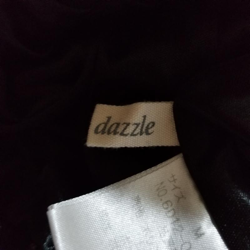 ダブルダージル DOUBLEDAZZLE パンツ スラックス イージーパンツ M ストライプ 黒 / ブラック / X 白 / ホワイト /  レディース USED 古着 中古 10006003
