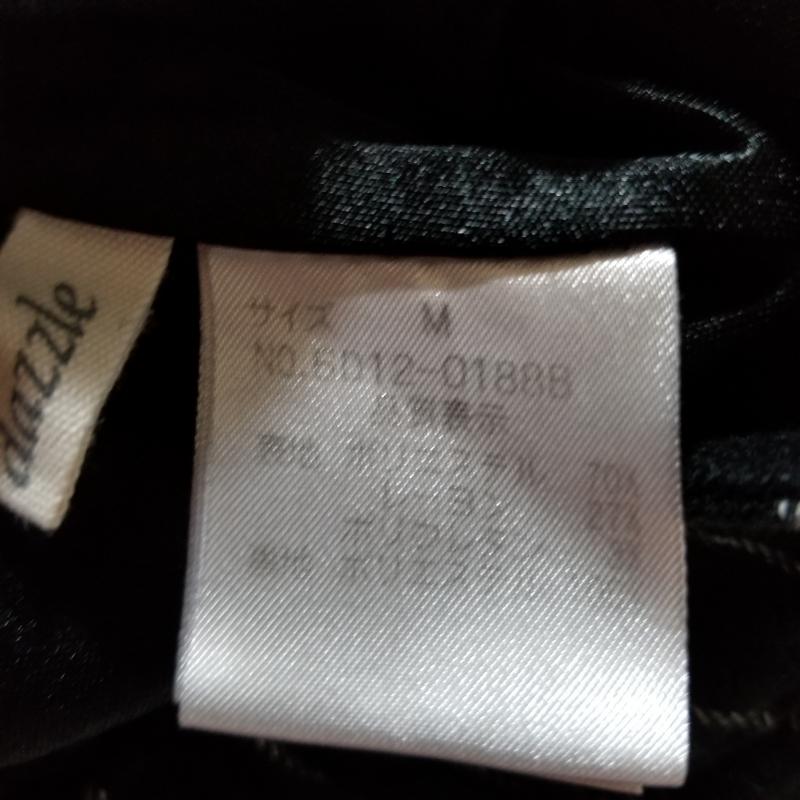 ダブルダージル DOUBLEDAZZLE パンツ スラックス イージーパンツ M ストライプ 黒 / ブラック / X 白 / ホワイト /  レディース USED 古着 中古 10006003