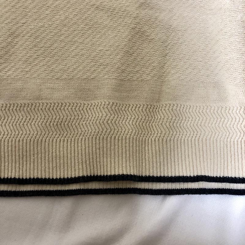 クラフトスタンダードブティック CRAFT STANDARD BOUTIQUE カットソー 半袖 M 無地 ベージュ / ベージュ / X 黒 / ブラック /  レディース USED 古着 中古 10006056