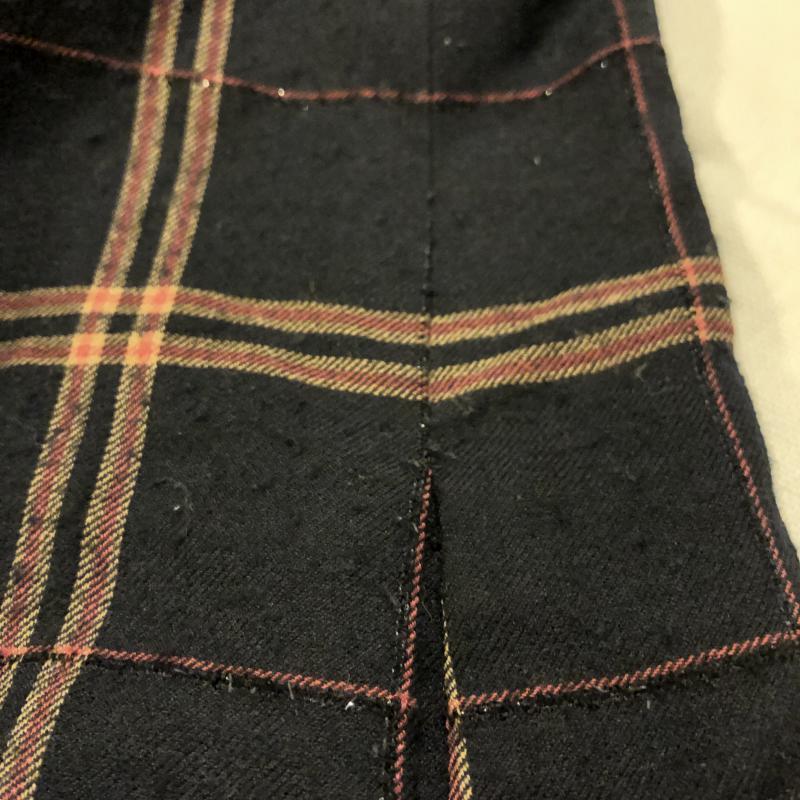 プロポーションボディドレッシング PROPORTION BODY DRESSING ワンピース ひざ丈スカート 2 チェック 紺 / ネイビー / X 赤 / レッド / X ベージュ / ベージュ /  レディース USED 古着 中古 10006087