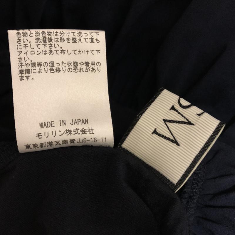 リズム R-ISM カットソー 長袖 2 無地 黒 / ブラック / X 紺 / ネイビー /  レディース USED 古着 中古 10006163