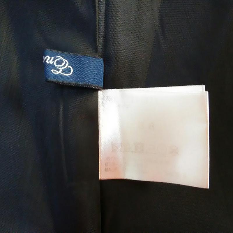 エンネア Ennea スカート ひざ丈スカート 38 無地 黒 / ブラック /  レディース USED 古着 中古 10006388