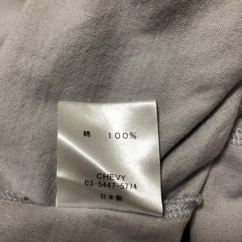 ノーブルブラン NobleBlanc カットソー 長袖 38 無地 灰 / グレー /  レディース USED 古着 中古 10006654