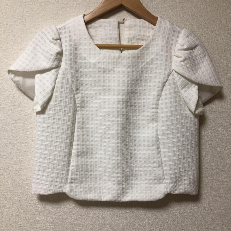 ヨーロ YOLO カットソー 半袖 36 無地 白 / ホワイト /  レディース USED 古着 中古 10006690