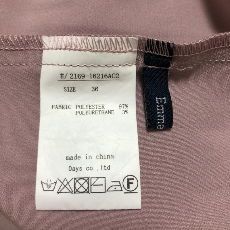 エマテイラー Emma Taylor カットソー 七分袖 36 無地 桃 / ピンク /  レディース USED 古着 中古 10006704