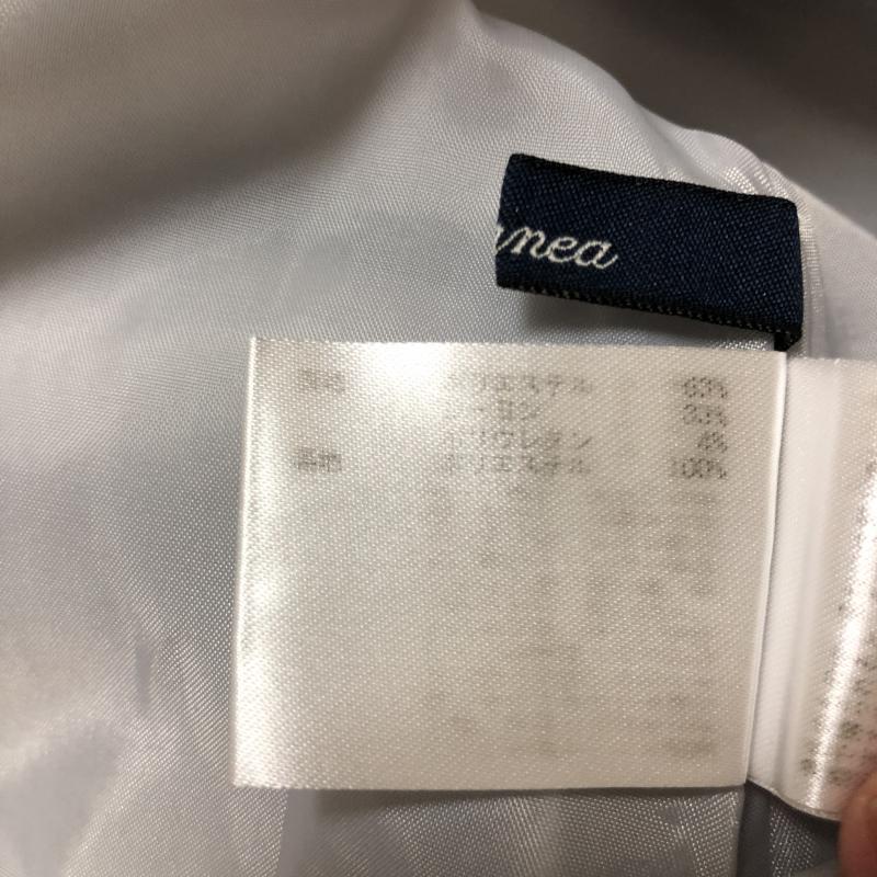 エンネア Ennea スカート ひざ丈スカート 36 無地 青 / ブルー /  レディース USED 古着 中古 10006705