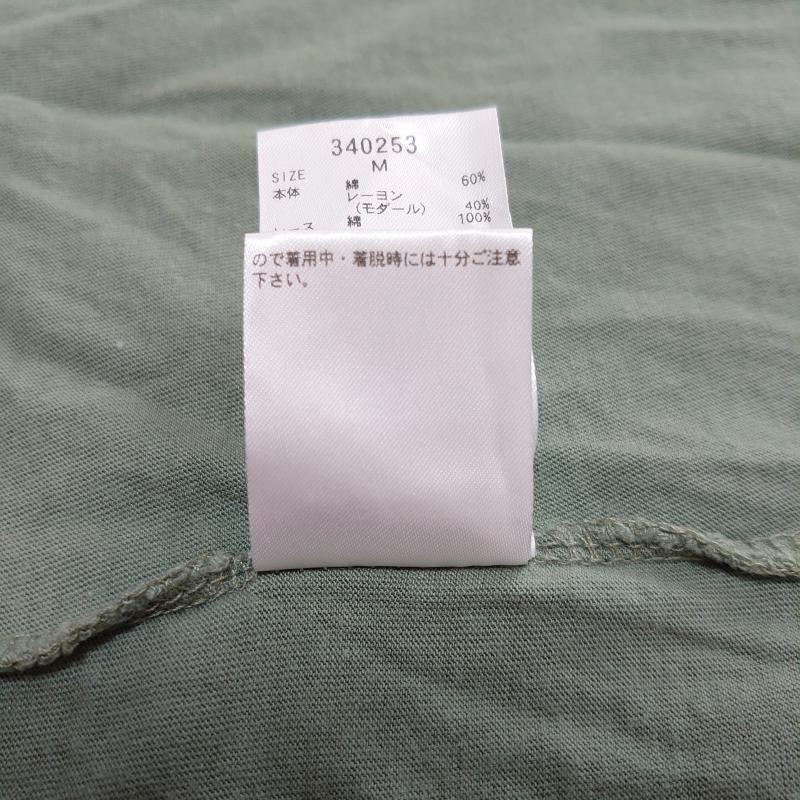 グリーンデイル ガーネット GREENDALE GARNET カットソー 半袖 M 刺繍 X 無地 緑 / グリーン /  レディース USED 古着 中古 10006721