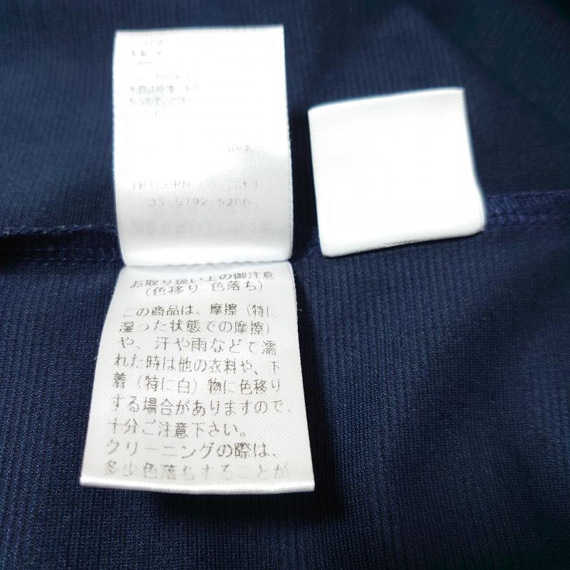 ヨーロ YOLO カットソー 半袖 40 無地 X  紺 / ネイビー /  レディース USED 古着 中古 10006728