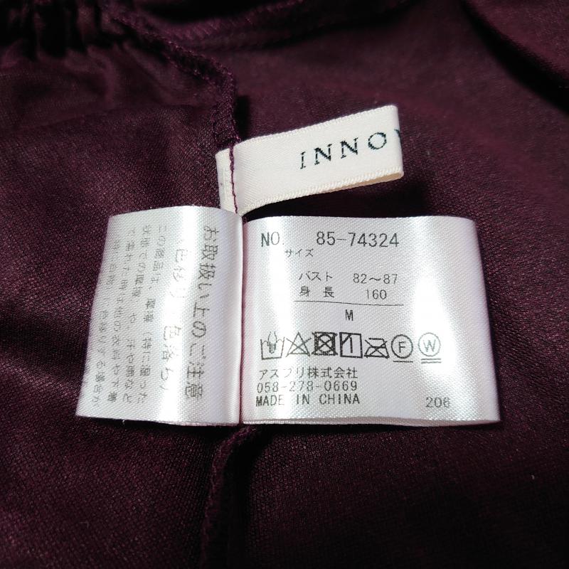 イノウェーブ innowave トップス トップス M 無地 茶 / ブラウン / X 赤 / レッド /  レディース USED 古着 中古 10006730