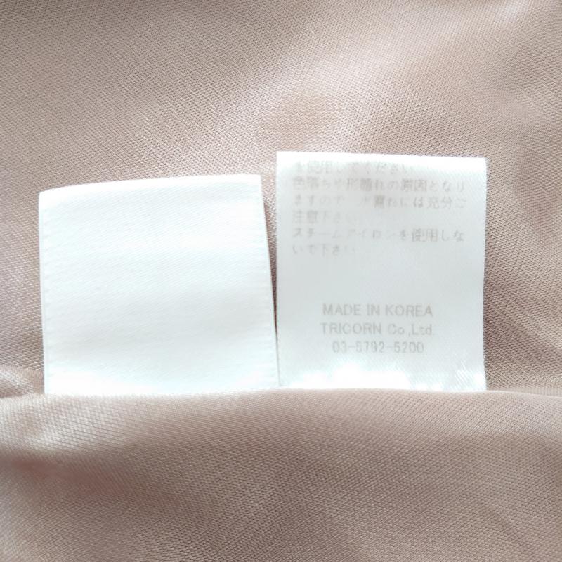 ヨーロ YOLO ワンピース ひざ丈スカート 38 花柄 白 / ホワイト / X 青 / ブルー / X ベージュ / ベージュ /  レディース USED 古着 中古 10006751
