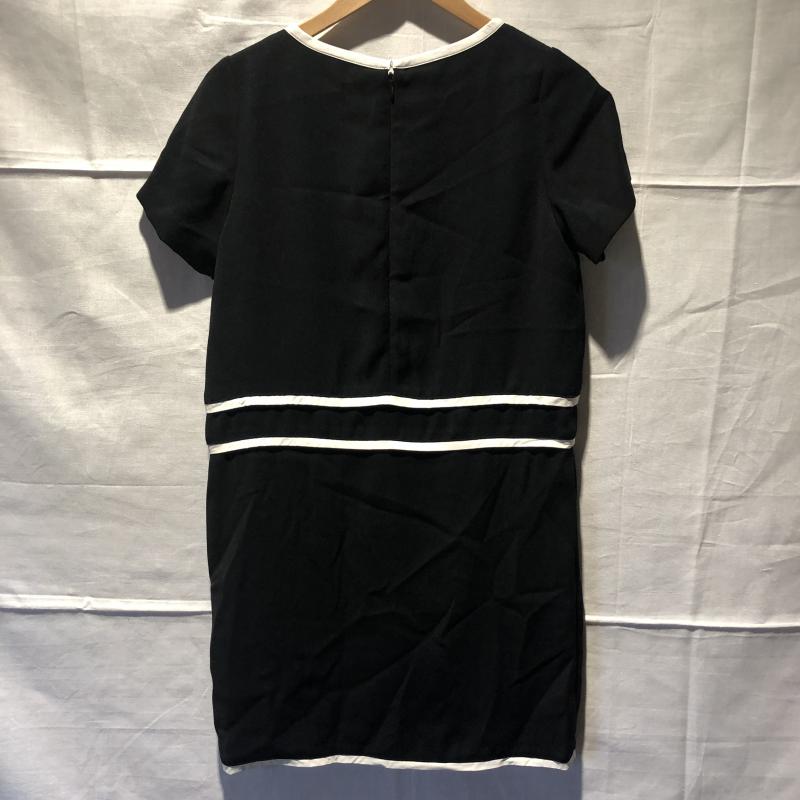 ミリオンカラッツ MILLION CARATS ワンピース ミニスカート S 無地 黒 / ブラック / X 白 / ホワイト /  レディース USED 古着 中古 10006866