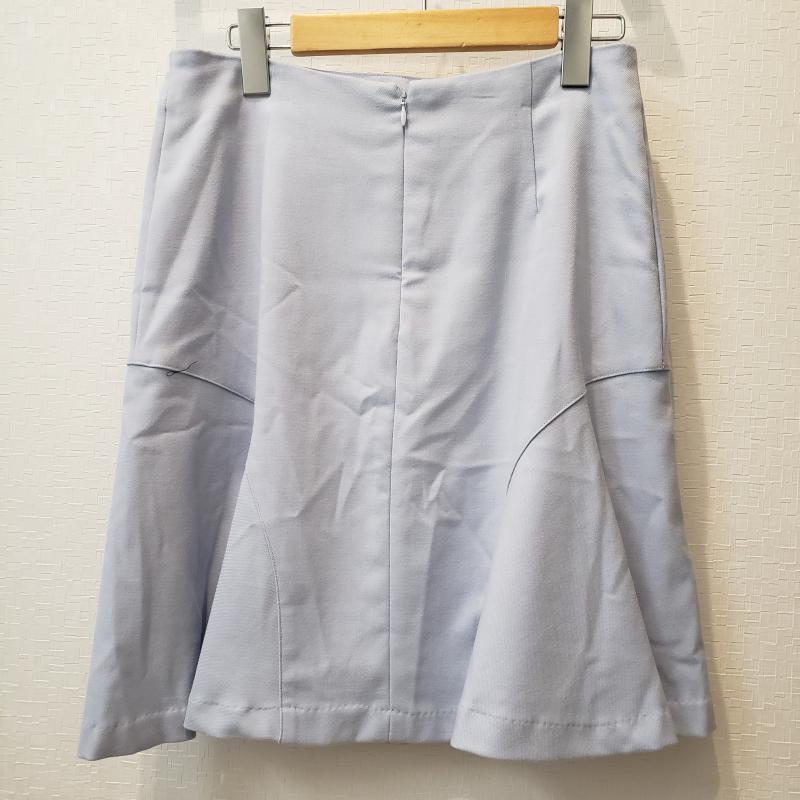 エンネア Ennea スカート ひざ丈スカート 40 無地 青 / ブルー /  レディース USED 古着 中古 10006918