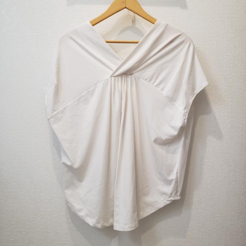 ロージー ROSIEE カットソー 半袖 38 無地 白 / ホワイト /  レディース USED 古着 中古 10006933