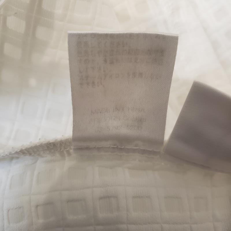 ヨーロ YOLO カットソー 半袖 38 無地 白 / ホワイト /  レディース USED 古着 中古 10006937