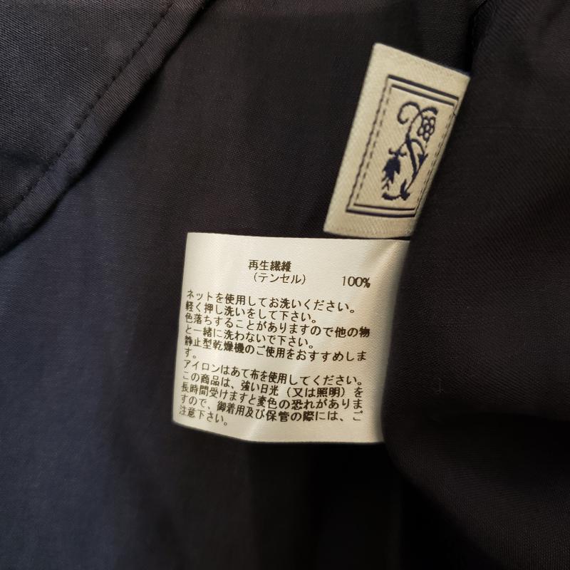 シードレイク Seadrake カットソー 長袖 36 無地 紺 / ネイビー /  レディース USED 古着 中古 10006946