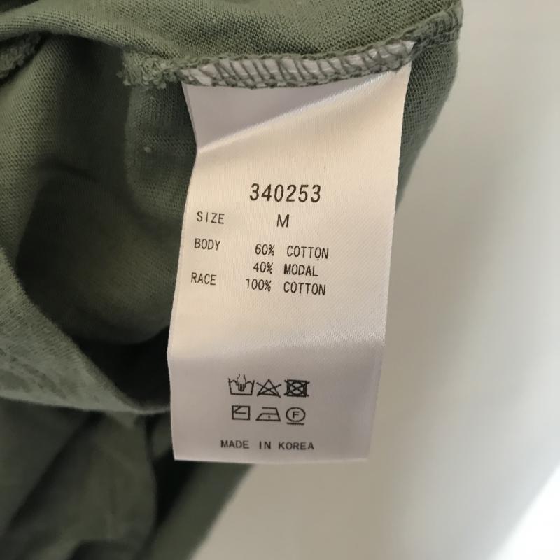 グリーンデイル ガーネット GREENDALE GARNET Tシャツ 半袖 M 無地 X 花柄 緑 / グリーン /  レディース USED 古着 中古 10007078