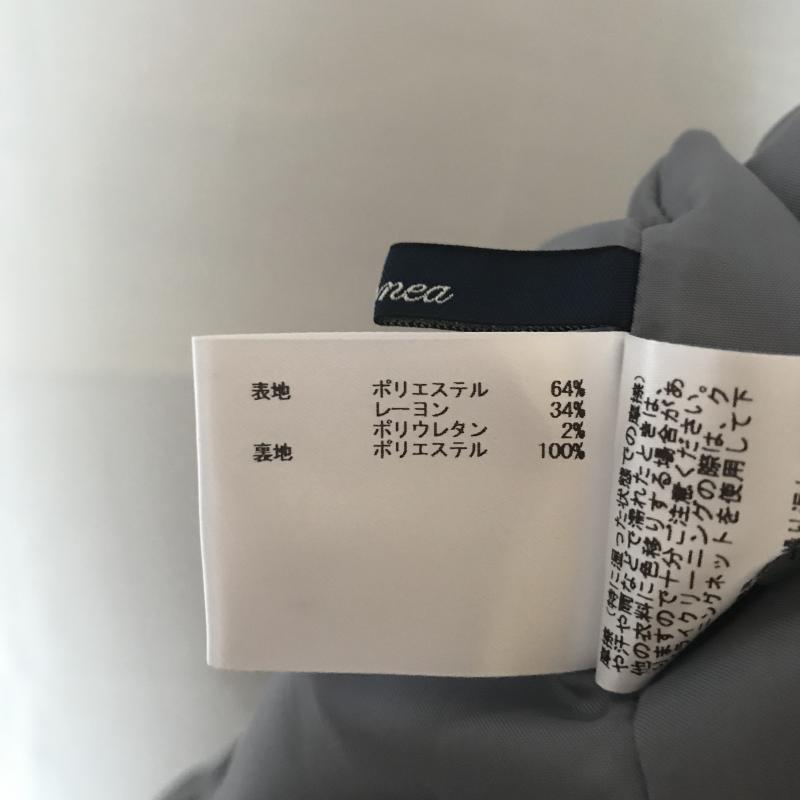 エンネア Ennea スカート ひざ丈スカート 40 無地 灰 / グレー /  レディース USED 古着 中古 10007083