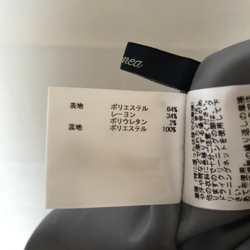 エンネア Ennea スカート ひざ丈スカート 38 無地 灰 / グレー /  レディース USED 古着 中古 10007084