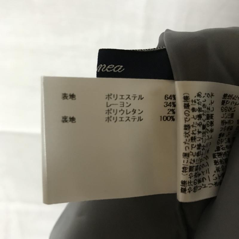 エンネア Ennea スカート ひざ丈スカート 40 無地 灰 / グレー /  レディース USED 古着 中古 10007104