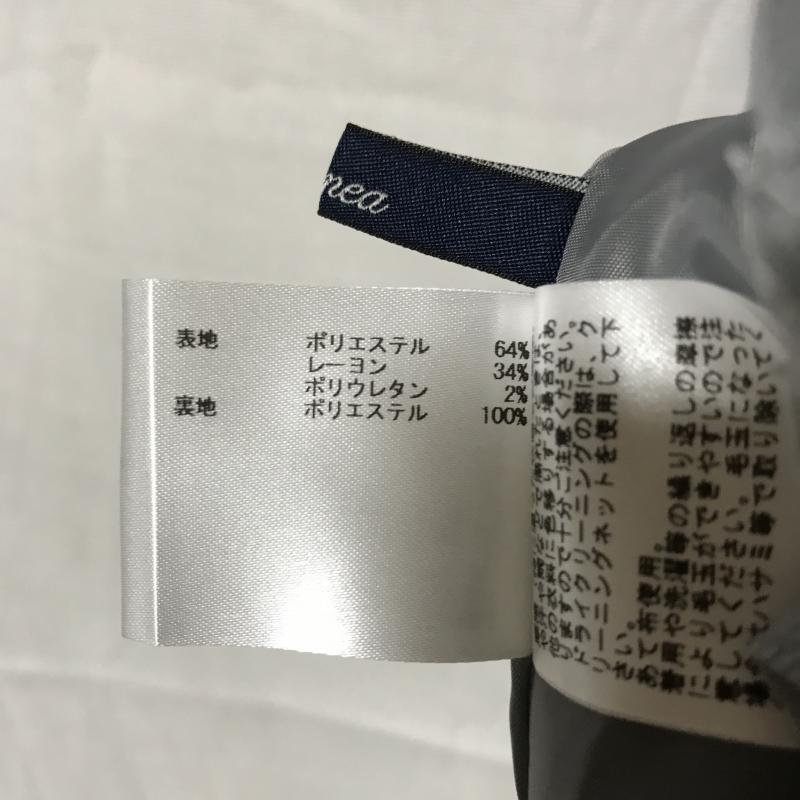 エンネア Ennea スカート ひざ丈スカート 40 無地 灰 / グレー /  レディース USED 古着 中古 10007118