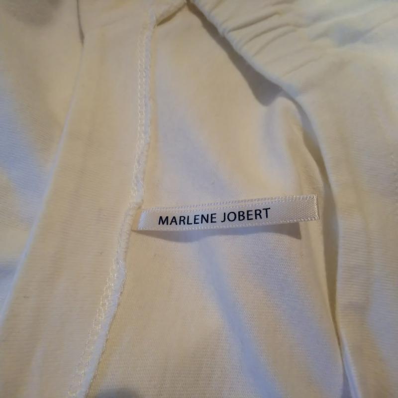 マルレーヌ ジョベル MARLENE JOBERT カットソー 長袖 M 無地 白 / ホワイト /  レディース USED 古着 中古 10007210