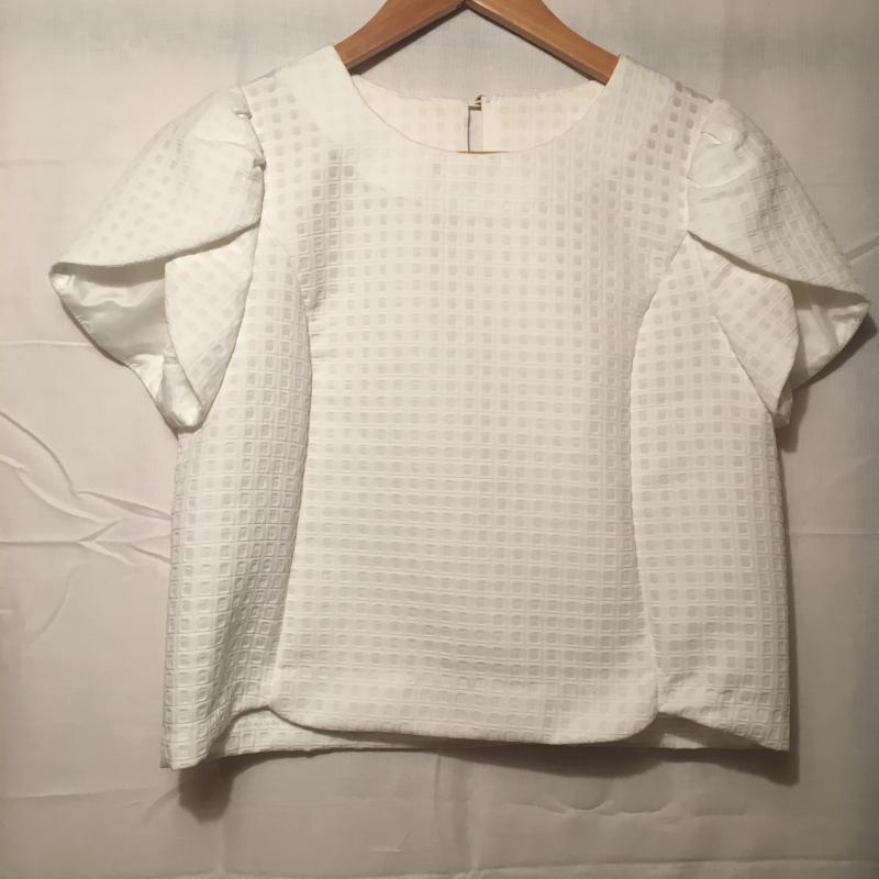 ヨーロ YOLO カットソー 半袖 38 無地 白 / ホワイト /  レディース USED 古着 中古 10007309