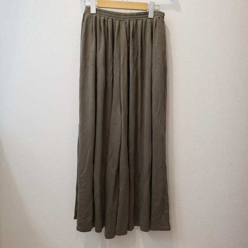 イーハイフンワールドギャラリーピー E hyphen world gallery PEACE パンツ スラックス スカンツ FREE 無地 緑 / グリーン /  レディース USED 古着 中古 10007450