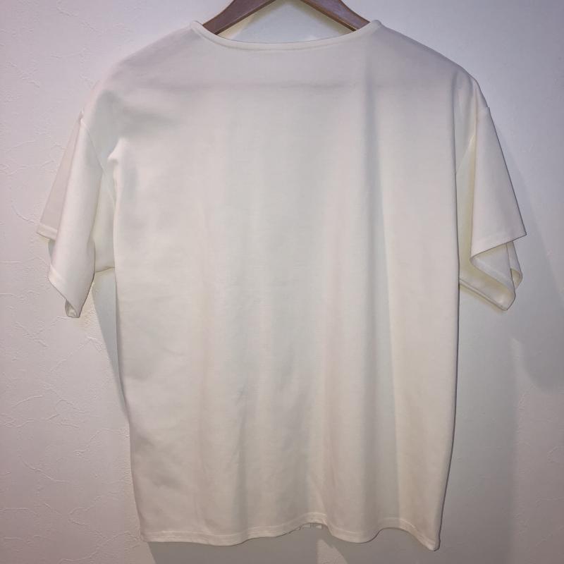 ヨーロ YOLO カットソー 半袖 38 無地 白 / ホワイト /  レディース USED 古着 中古 10007495