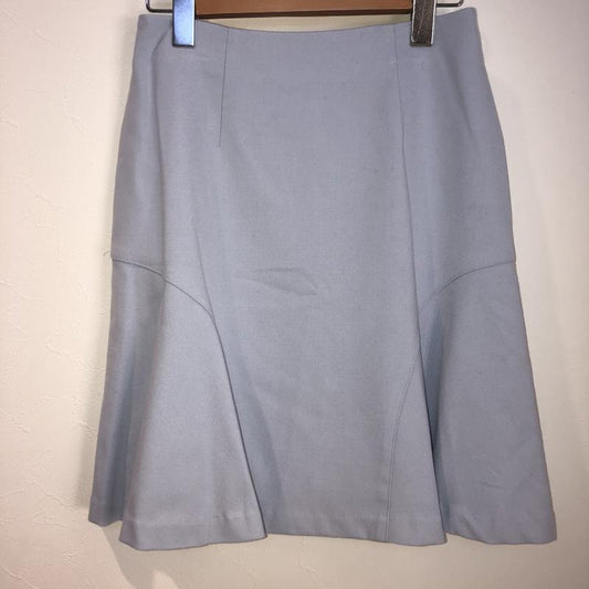 エンネア Ennea スカート ひざ丈スカート 36 無地 青 / ブルー /  レディース USED 古着 中古 10007530
