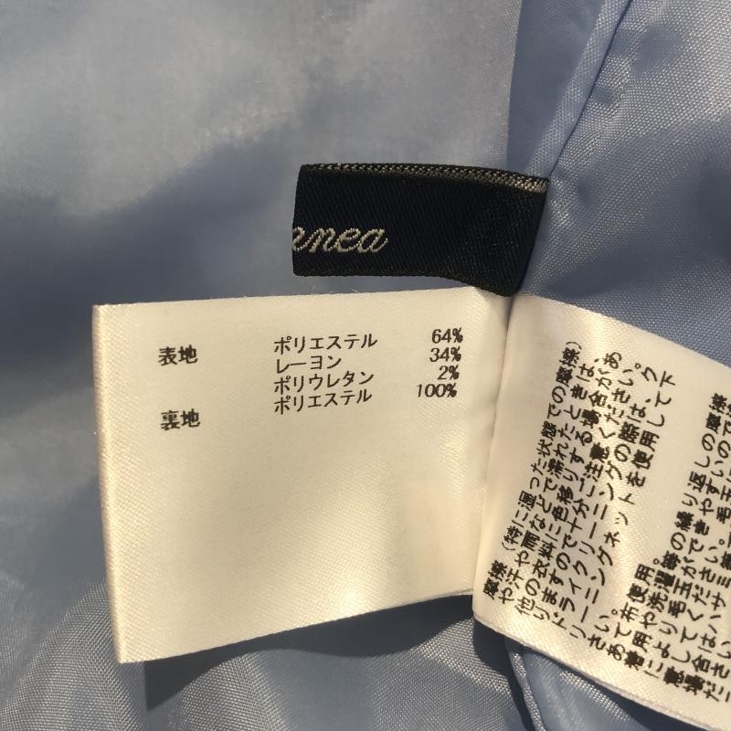 エンネア Ennea スカート ひざ丈スカート 36 無地 青 / ブルー /  レディース USED 古着 中古 10007530
