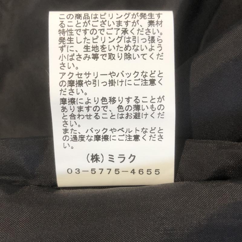 ソーノ Sono スカート ひざ丈スカート 1 無地 黒 / ブラック /  レディース USED 古着 中古 10007531