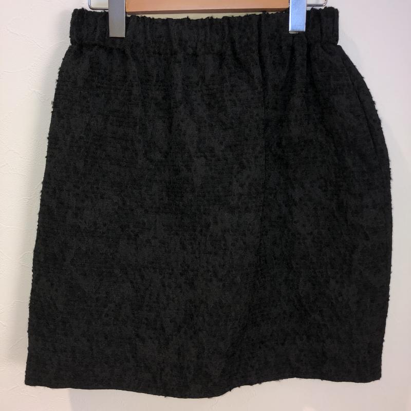 ソーノ Sono スカート ひざ丈スカート 1 無地 黒 / ブラック /  レディース USED 古着 中古 10007535