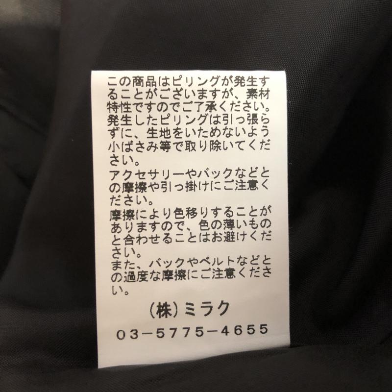 ソーノ Sono スカート ひざ丈スカート 1 無地 黒 / ブラック /  レディース USED 古着 中古 10007538